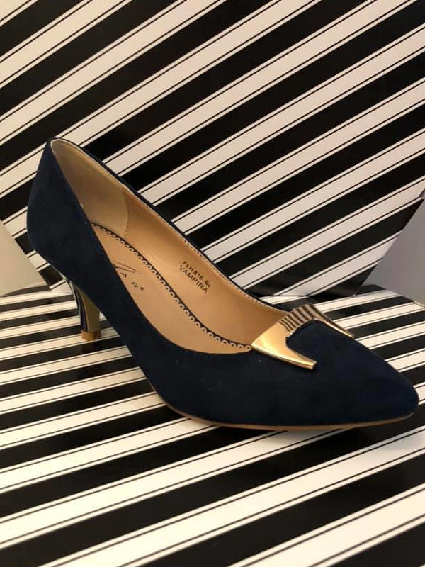 Veronica Navy Shoes