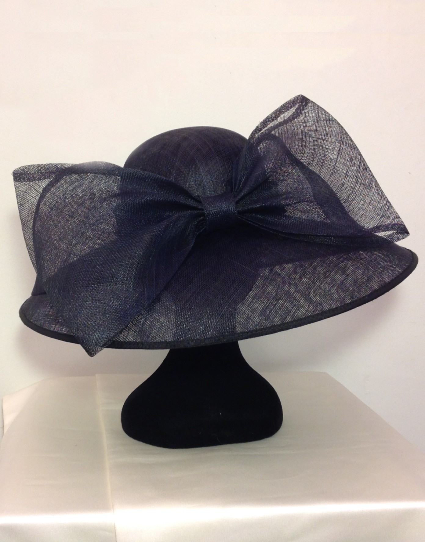 Large Bow Hat - French Navy