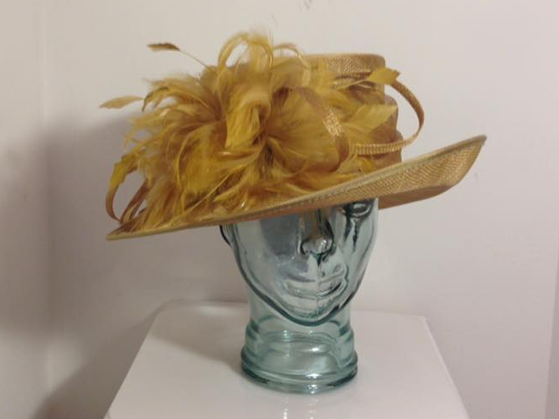  Antique Gold Hat