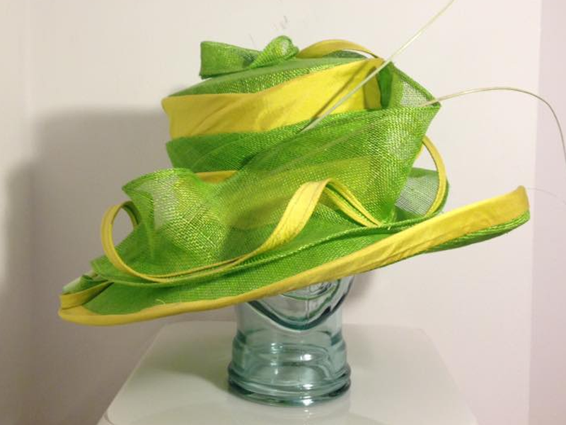 Hat 822 Green and Yellow