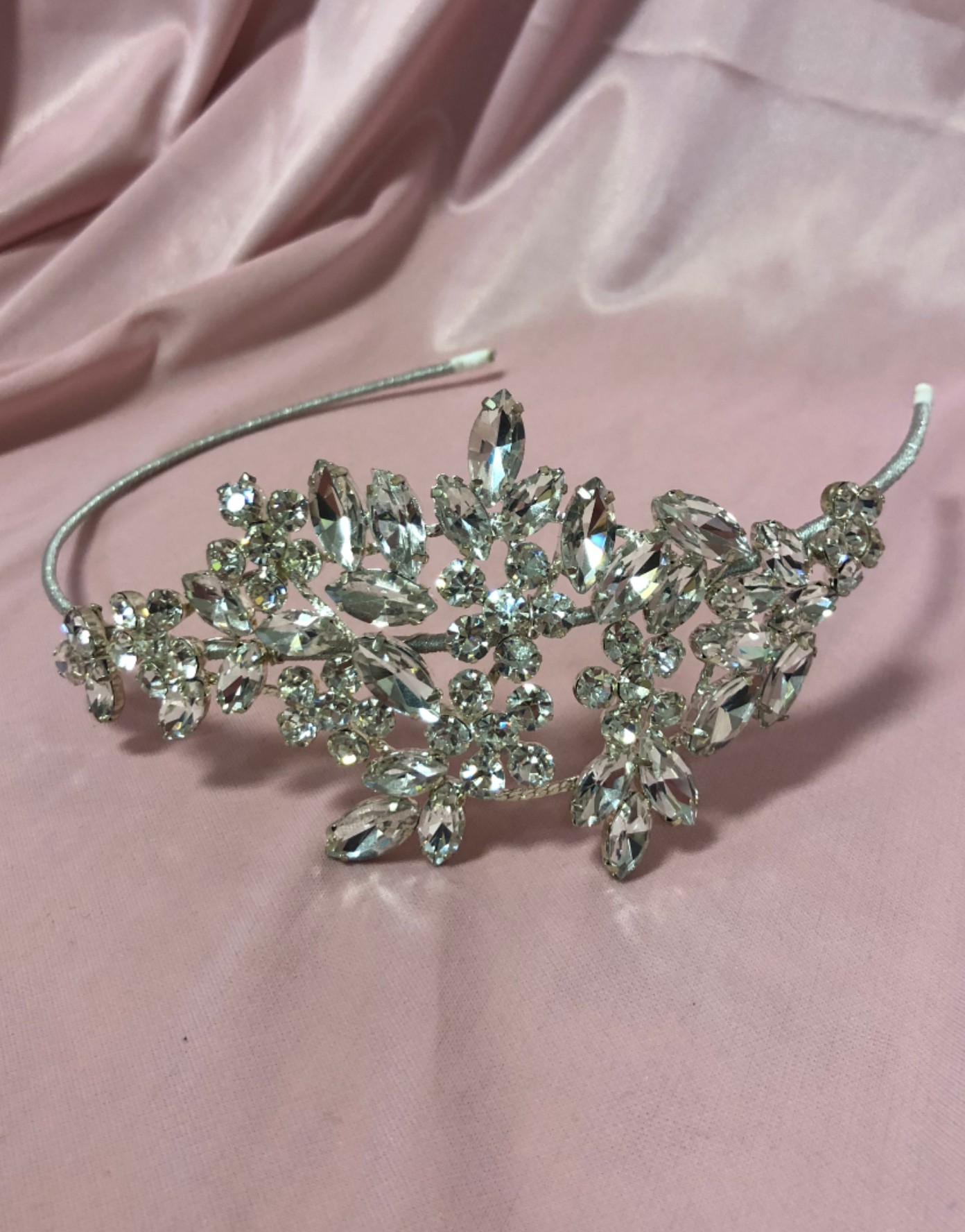 Crystal Side Spray Tiara