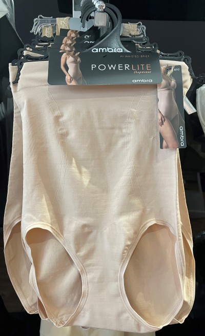 Power Lite Shapewear - Hi Waisted Brief Nude