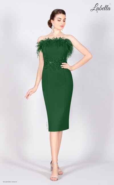 Emerald Green Strapless Dress