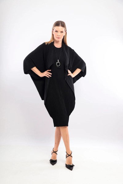 Lizabella Dress and Jacket - Black